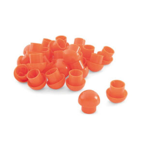 CAPUCHON P/FIERRO NARANJA FOSFORECENTE 3/4''- 7/8''- 1''